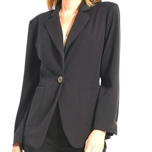 NWOT Nice+Zoe Essential Avenue Blazer in Black Onyx SZ 12 - Picture 1 of 4